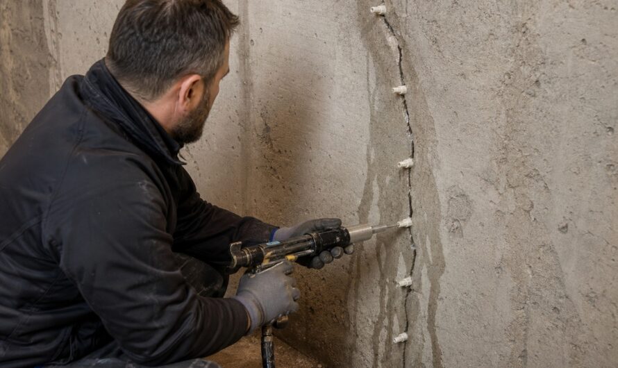 Jak naprawić pęknięcie ściany fundamentowej?